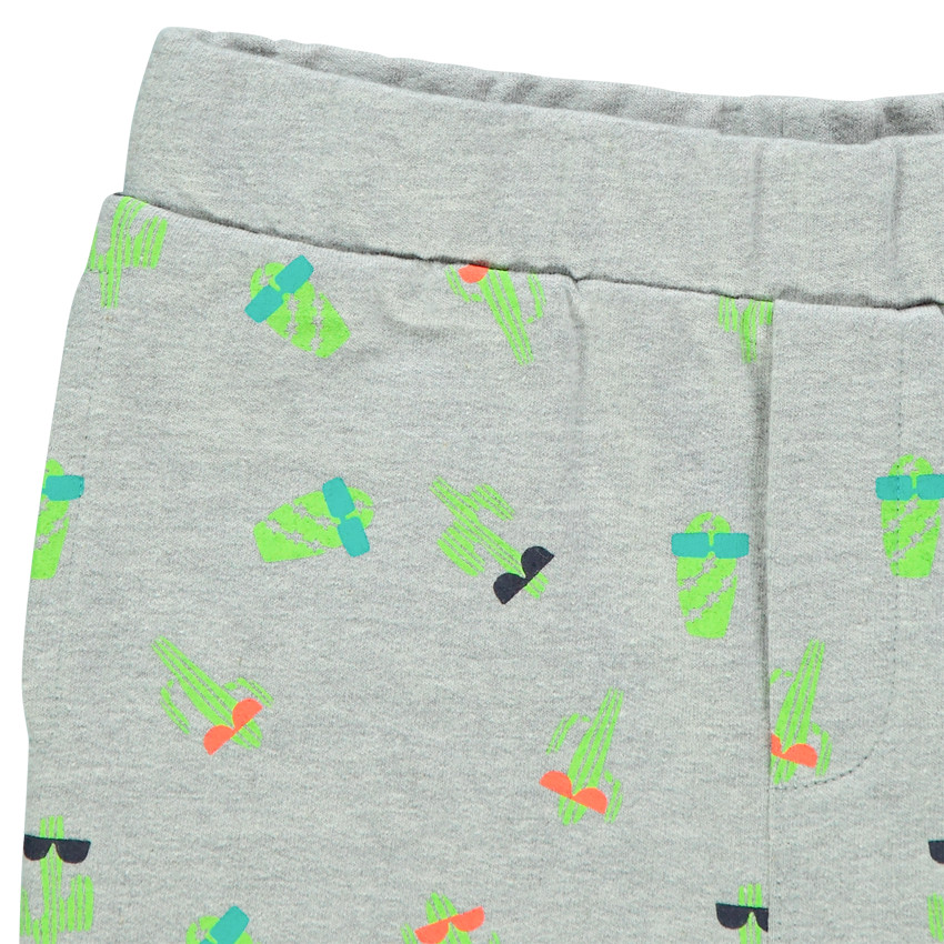 Ensemble avec débardeur et bermuda imprimé cactus pour bébé garçon 