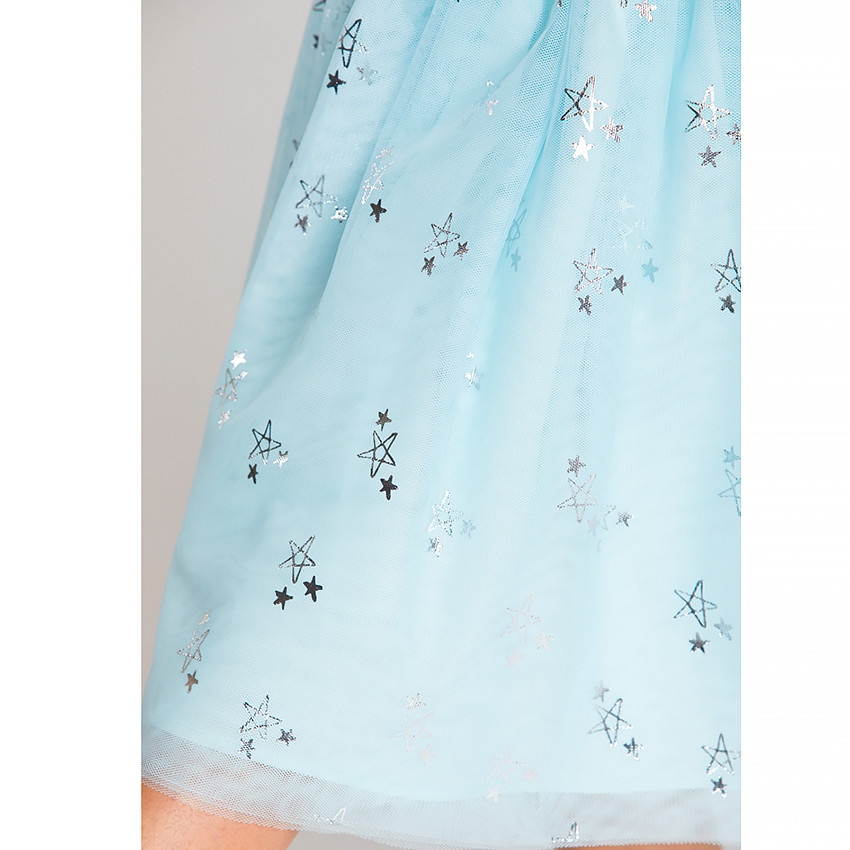 Robe de cérémonie en tulle pour fille 