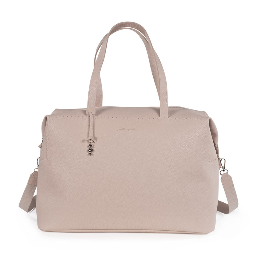 Sac à langer XL Icon Simili cuir Rose 