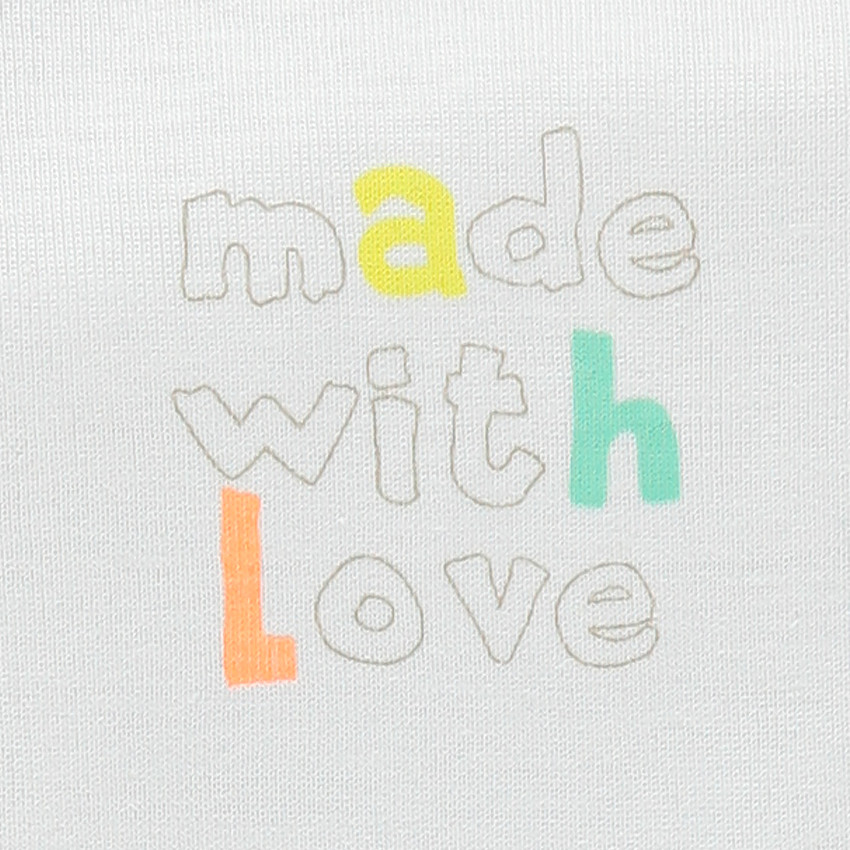 Lot de 7 bodies manches courtes avec print fantaisie 