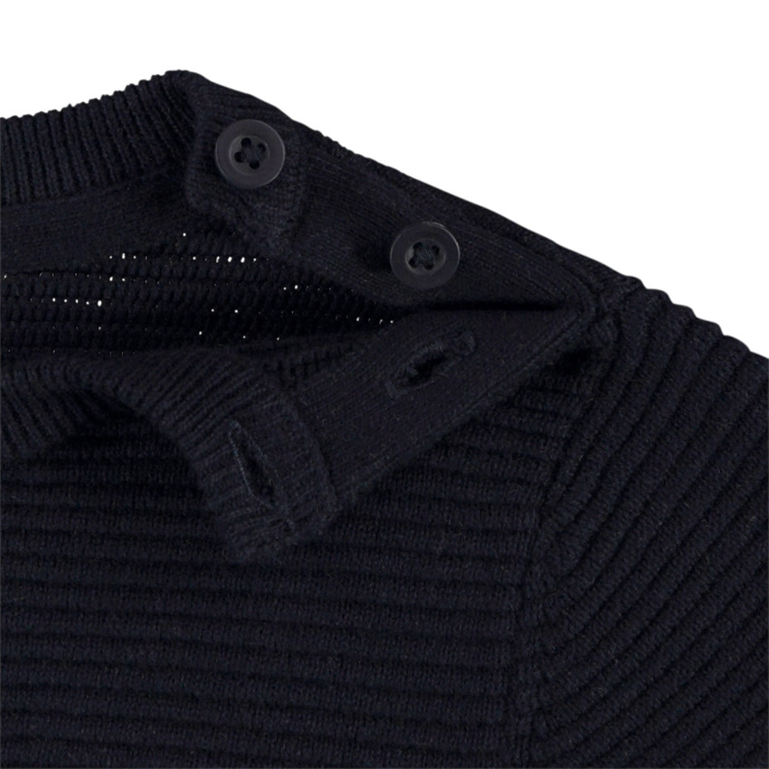 Pull en tricot fantaisie rayé pour bébé garçon 