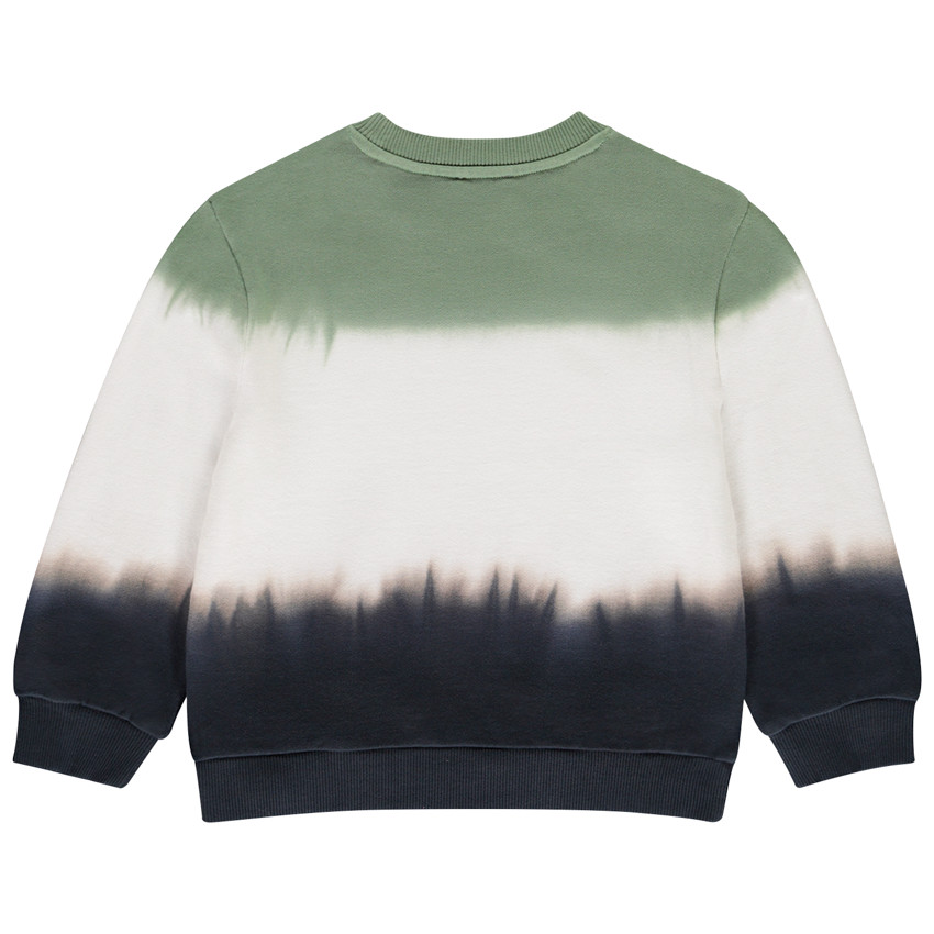 Sweat en molleton effet Tie and Dye fantaisie pour garçon  