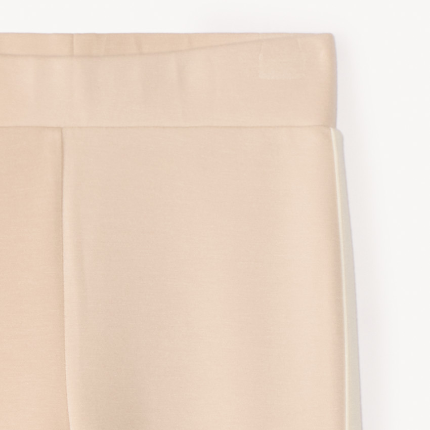 Legging évasé en scuba à bandes pour fille 