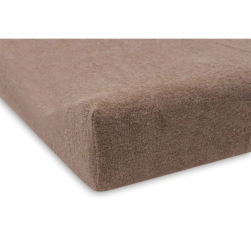 Housse matelas à langer éponge - Milky Coffee - 50x70 cm 