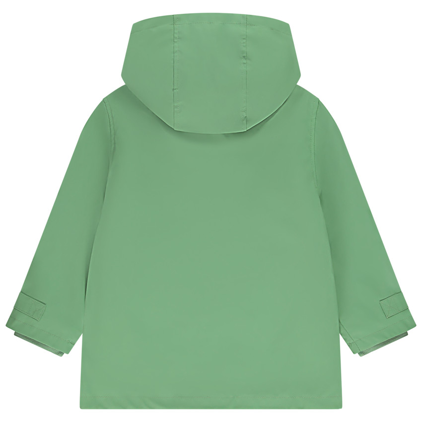 Parka waterafstotende met gestreepte voering voor jongens 