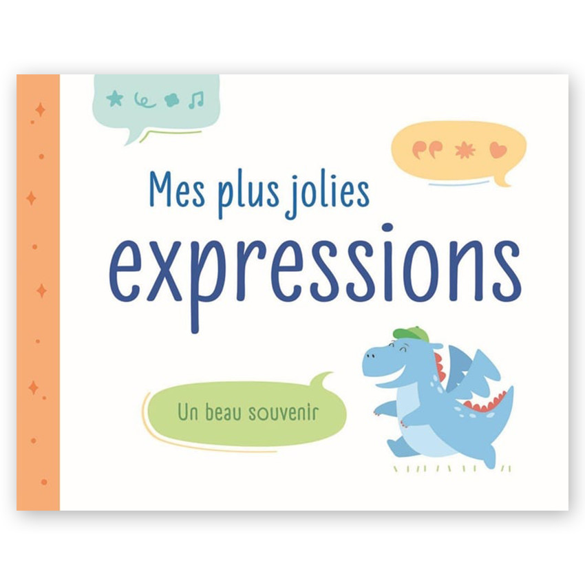 Livre FR Mes plus jolies expressions Dinosaure 