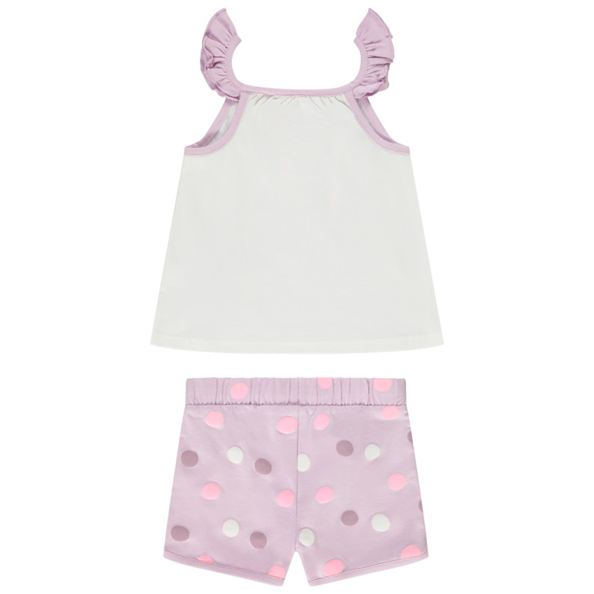 Ensemble débardeur et short Minnie Disney pour bébé fille 