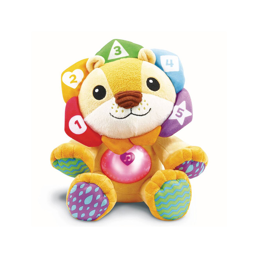 Peluche d'activité Tiago le lionceau des découvertes 