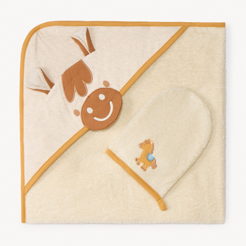 Badset 2-delig met autmotieven voor babyjongens 