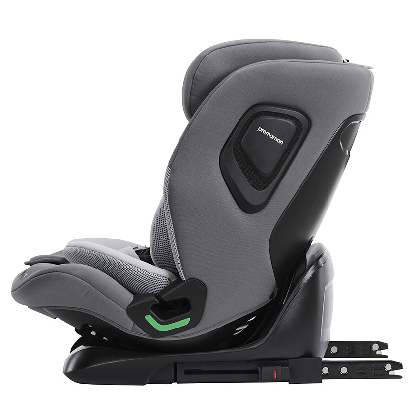 Siège-auto Isofix et i-Size 76-150 cm P-Way gris 