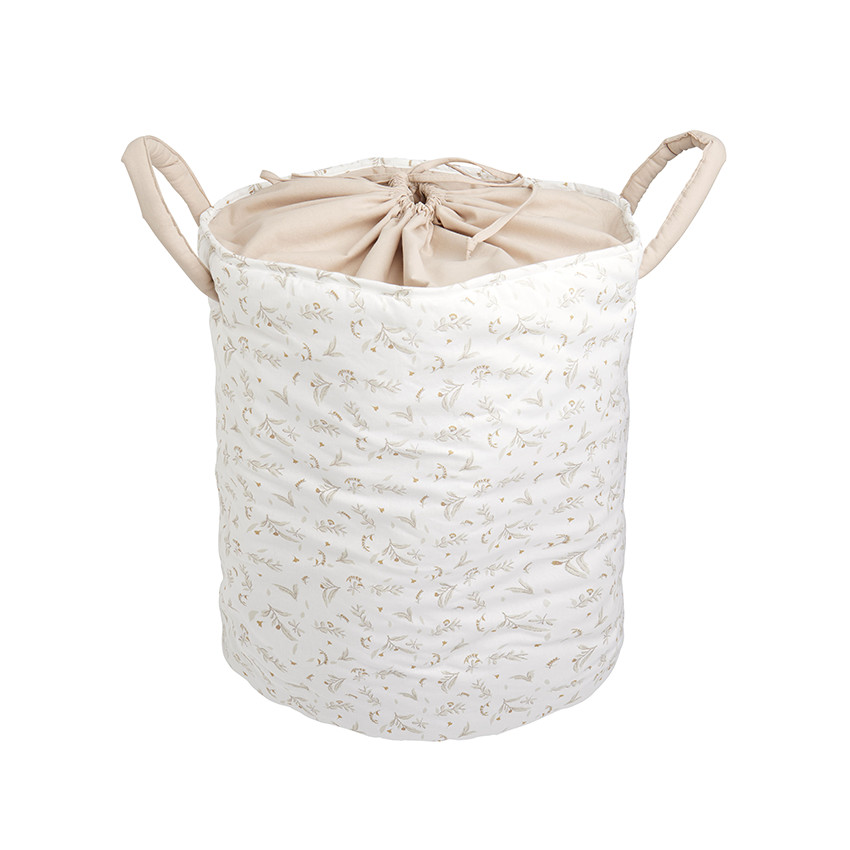 Panier de rangement maxi Daydream imprimés végétaux 40 x 75 cm  