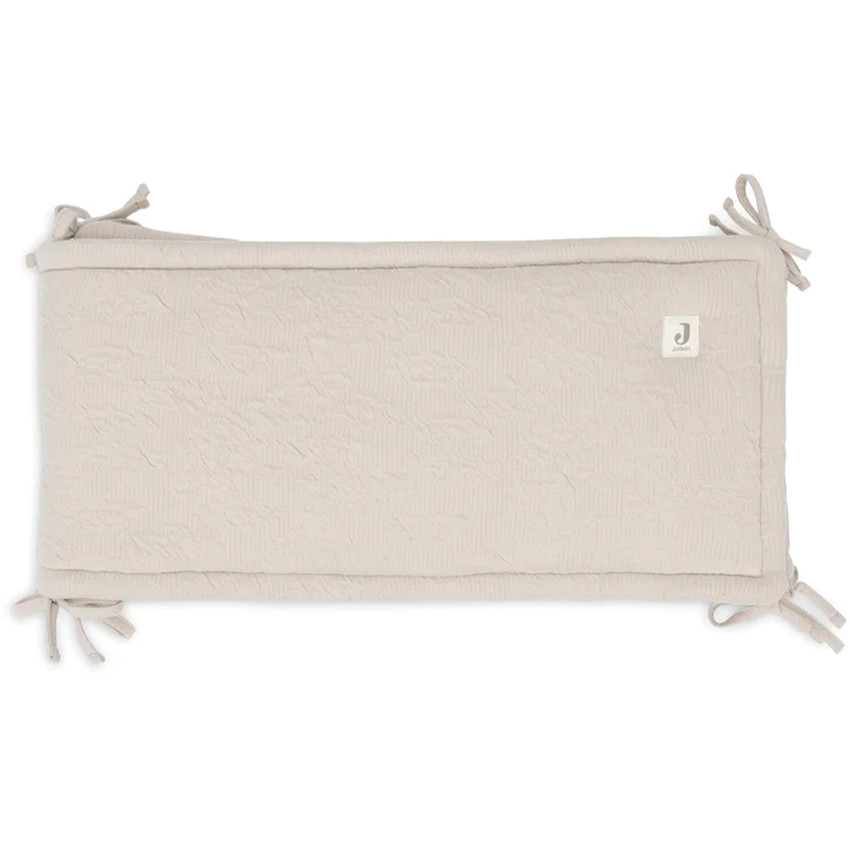 Tour de lit/parc Soft Waves Nougat 