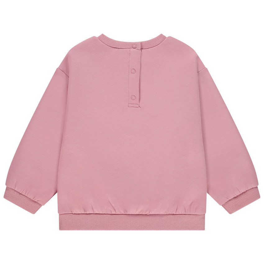 Sweat molleton foil print Le Roi Lion Disney pour bébé fille 