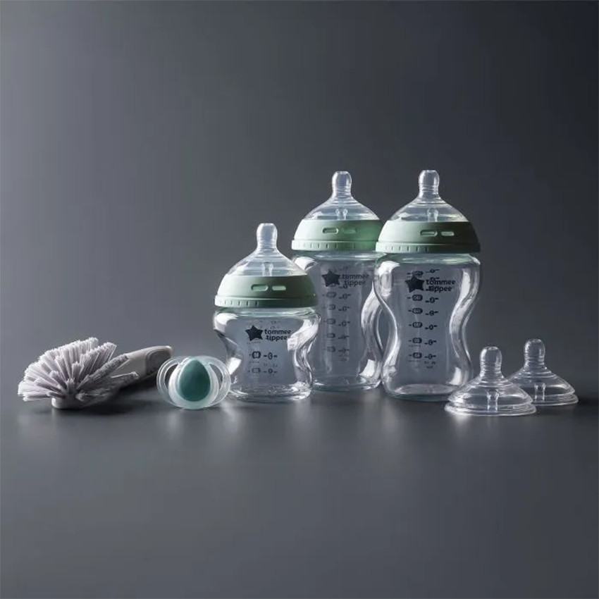 Kit naissance biberons en verre Natural Start 7pcs 