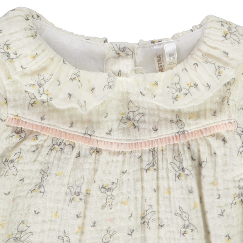 Ensemble 3 pièces pour bébé fille  