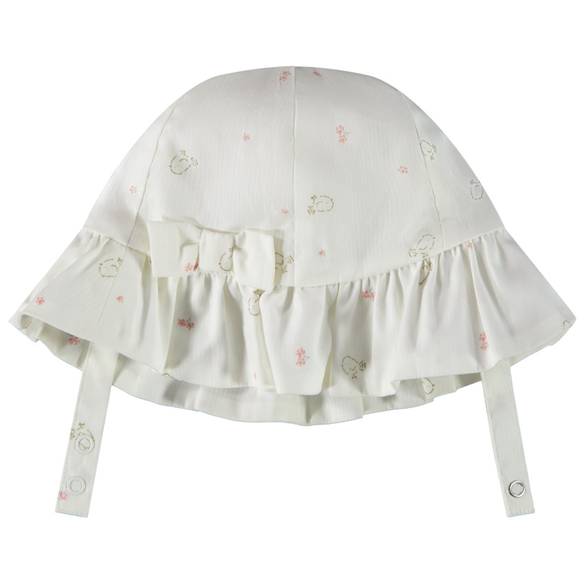 Charlotte imprimé oiseaux à nœud pour bébé fille 