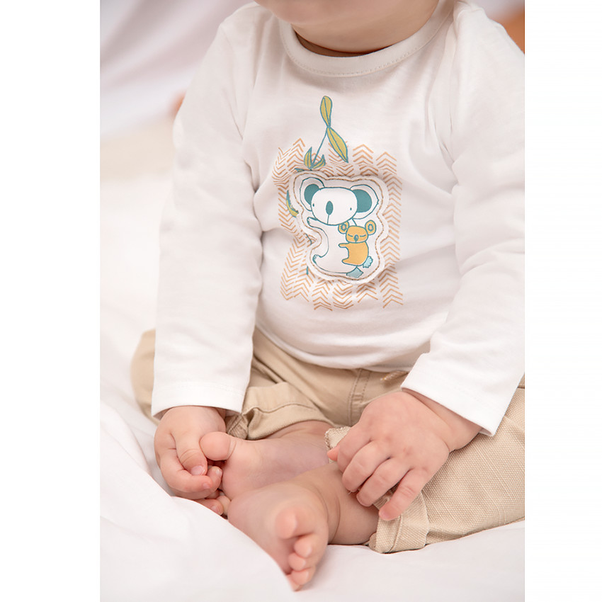 Ensemble 2 pièces motif koala pour bébé garçon 