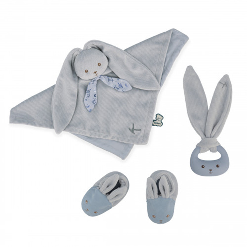 Mon premier coffret naissance Lapinoo Bleu 