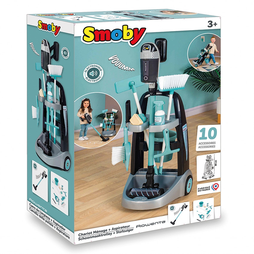 Rowenta Schoonmaaktrolley met stofzuiger 