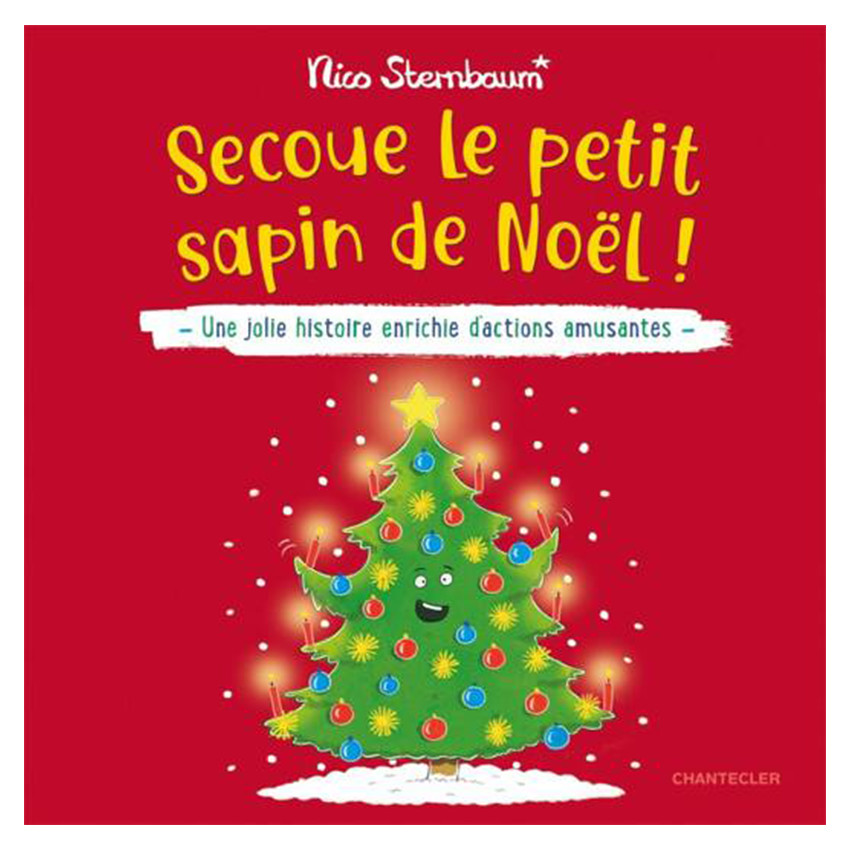 Livre FR Secoue le petit sapin de Noël +3A 