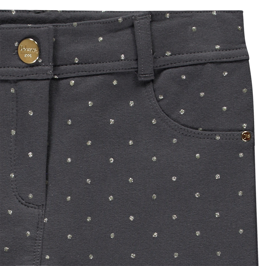 Pantalon skinny en molleton pour fille 