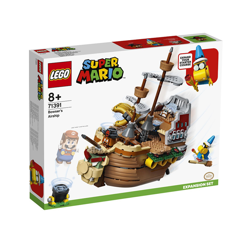 Extension Forteresse Volante de Bowser - Lego Mario Bros 