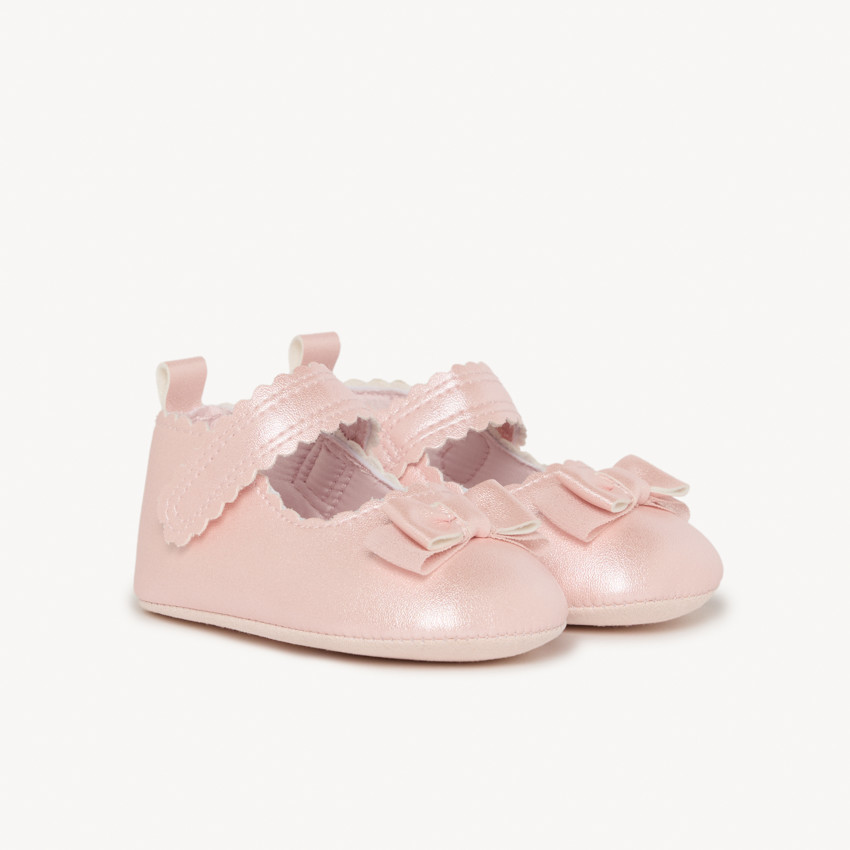 Babies effet irisé avec nœud pour bébé fille 