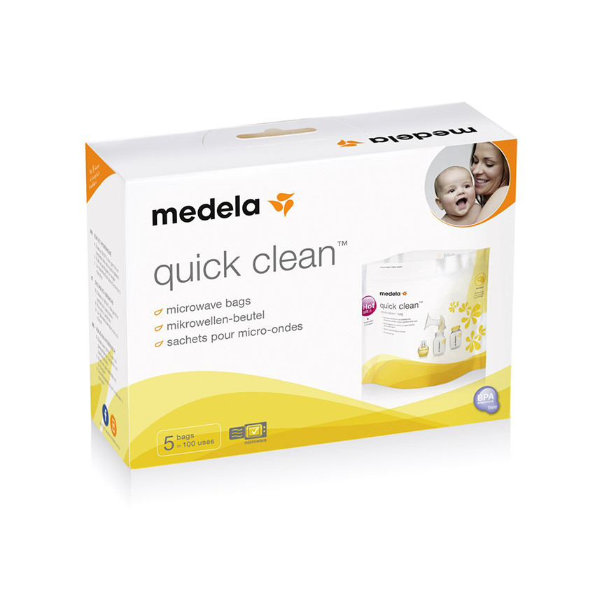 Sachets de stérilisation pour micro-ondes - Quick Clean 
