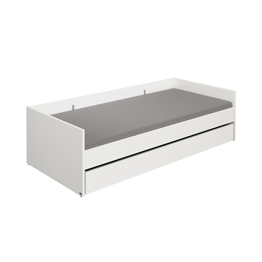 Lit mezzanine 90x200cm Lovely Aliv Off white 