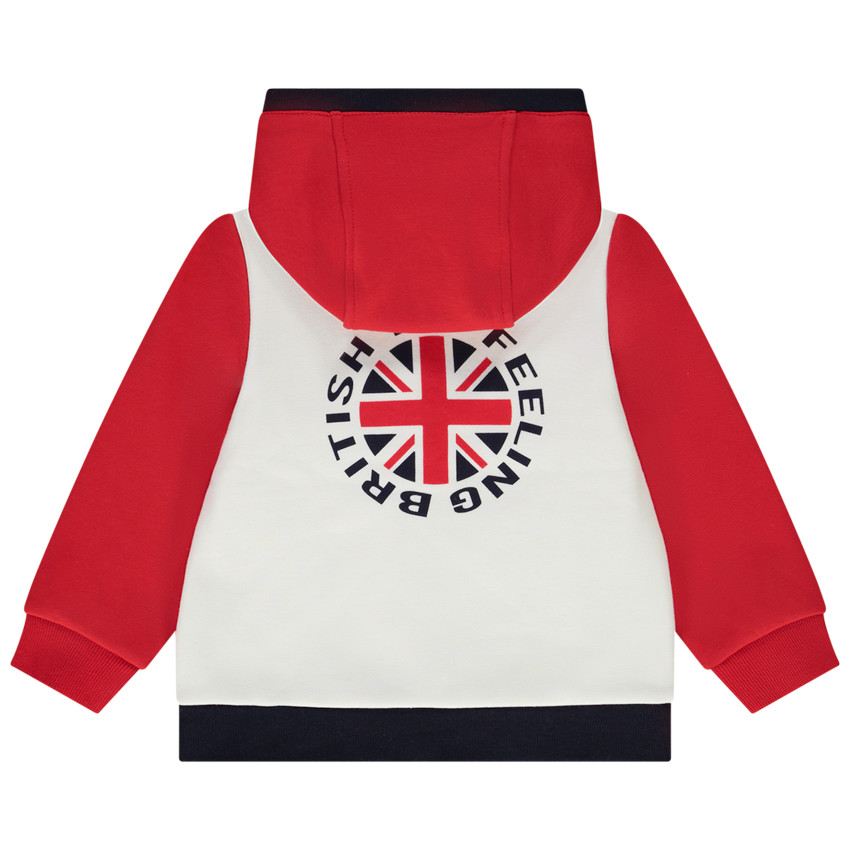 Gilet à capuche en molleton pour bébé garçon 