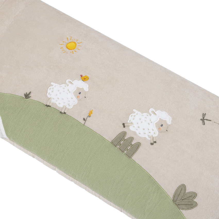 Fluweel tour de lit 3 delen La vie à la Ferme 