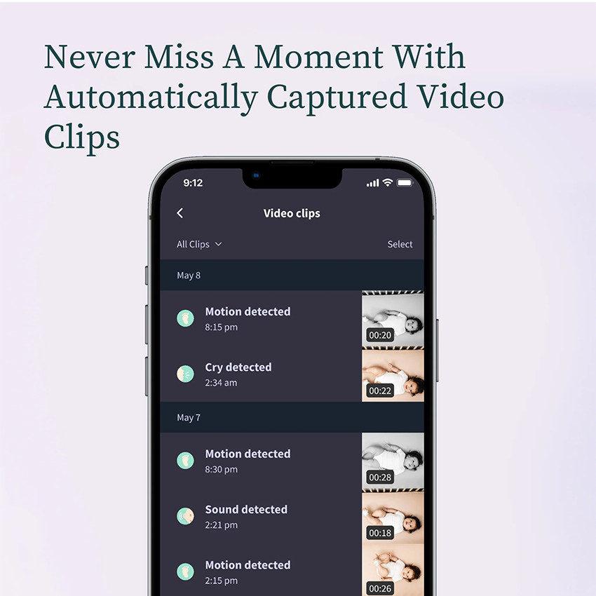 Babyphone vidéo Pack Dream Sock + Cam2 Blue 