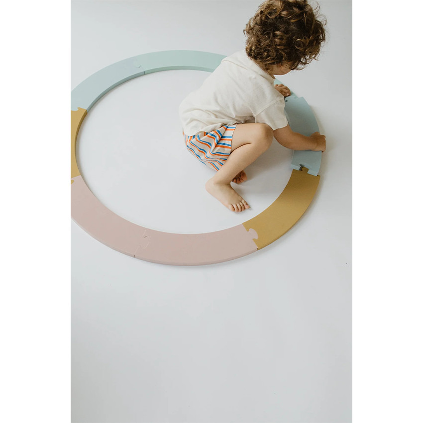 Imagipath in schuim creatie van loopbaan of racebaan 