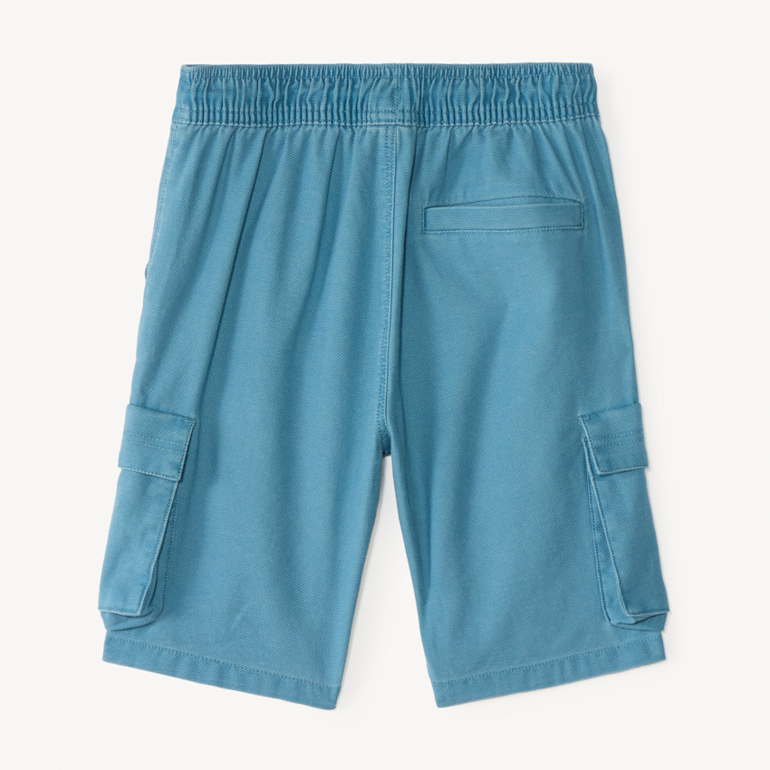 Bermuda style cargo uni garçon 