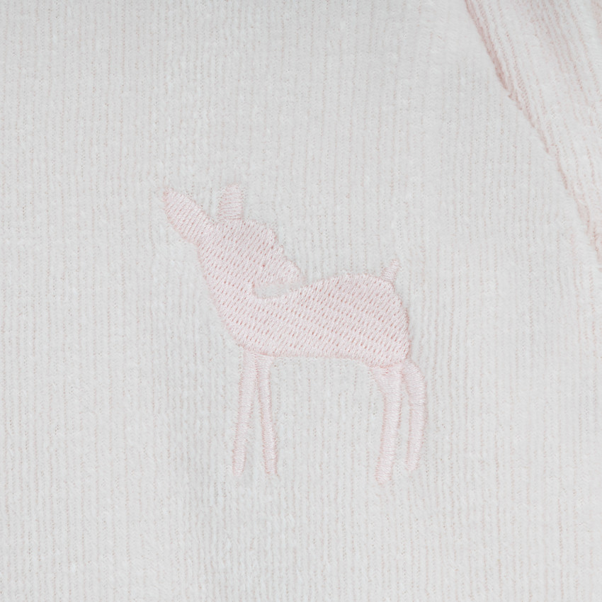 Gigoteuse à manches amovibles en velours côtelé TOG 3.5 biche rose 