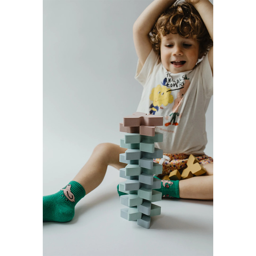 Triangolo Blocs en mousse aussi jeux de bain 