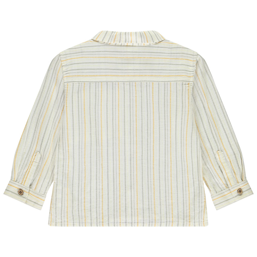 Chemise manches longues rayée pour bébé garçon 