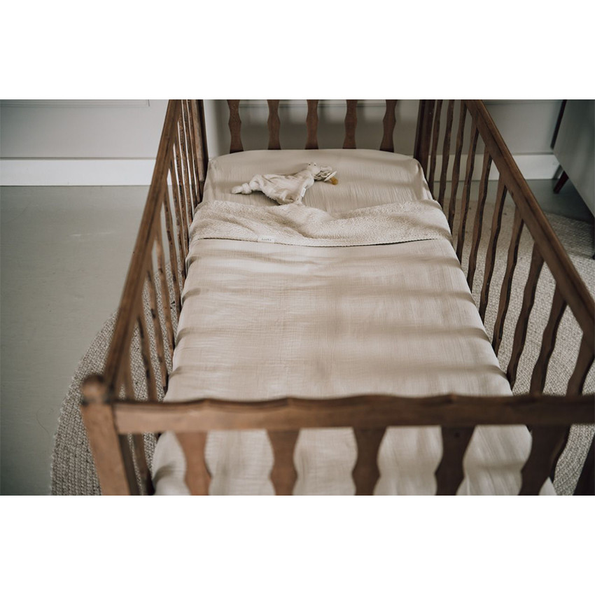 Beddeken Teddy Faro Warm White 100x150cm TOG 2.9  