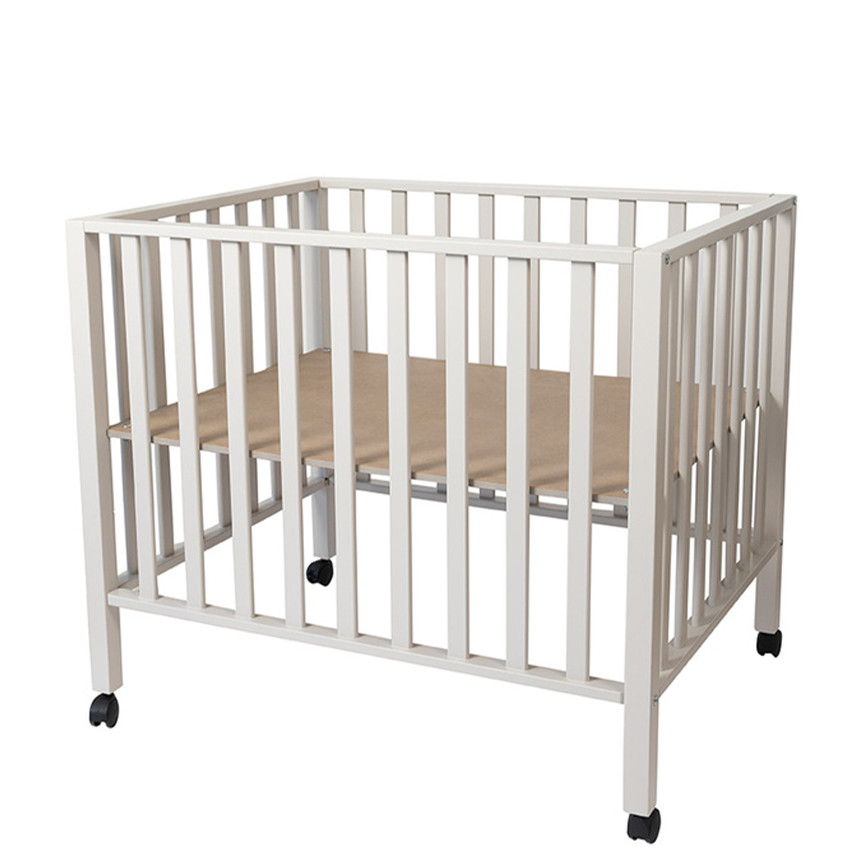 Parc Mia Bois + Roulettes Dune Beige 