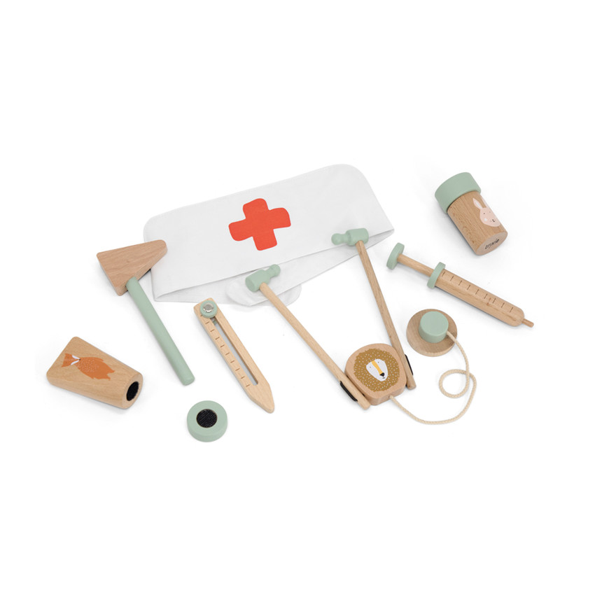 Houten doktersset  