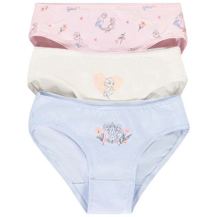 Set van 3 onderbroeken Frozen voor meisjes 