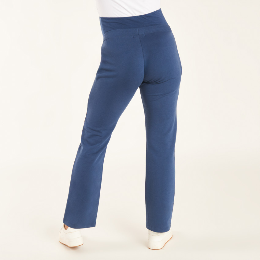 Pantalon de jogging en molleton uni pour femme 