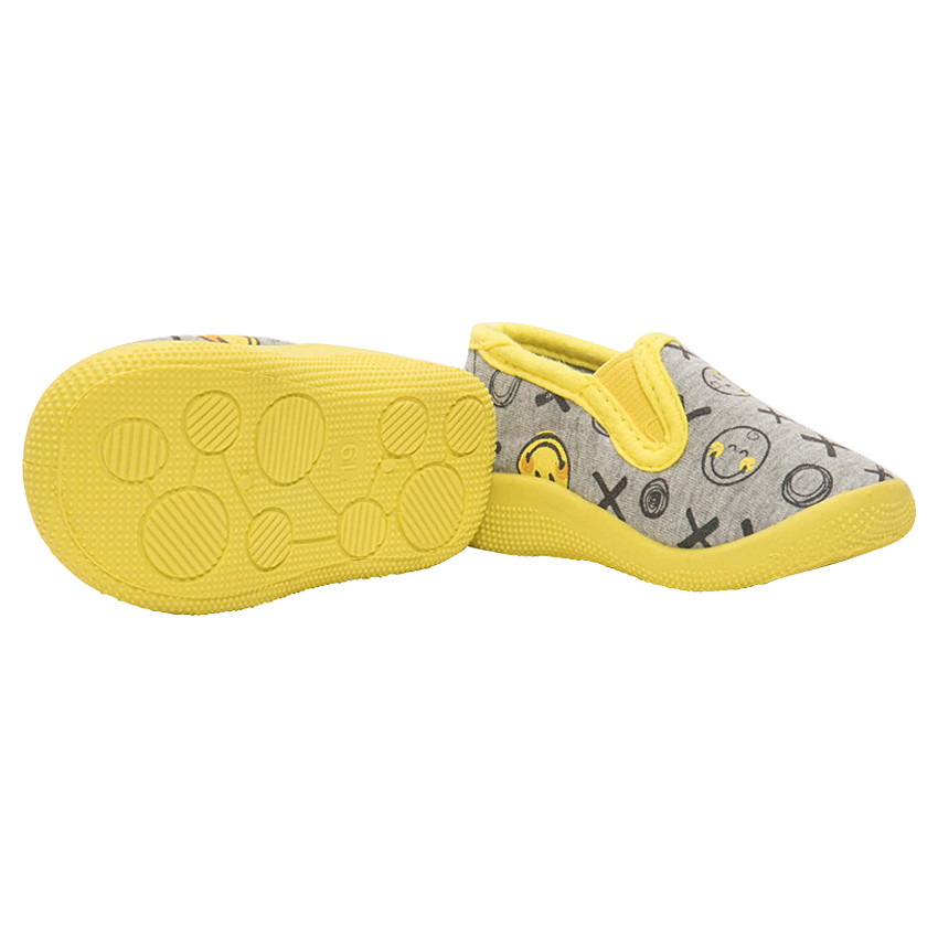 Chaussons bas avec imprimé Smiley all-over 