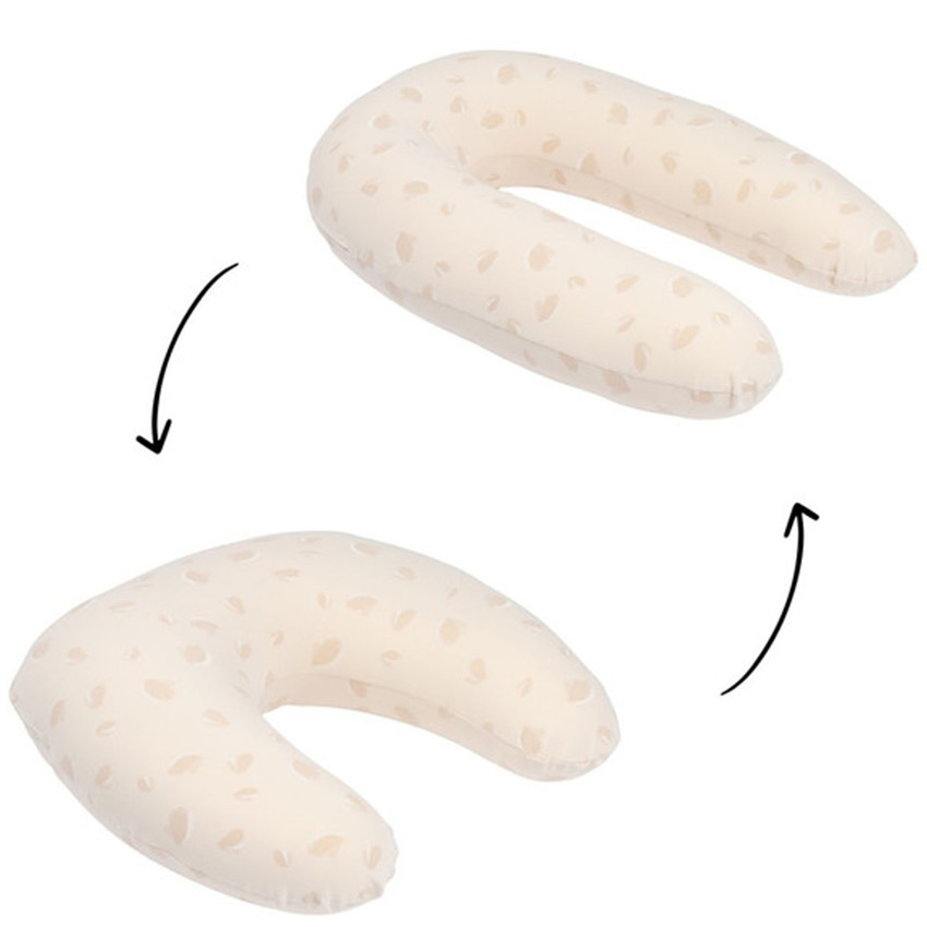 Coussin d'allaitement 2en1 Twisty Petals Latte 