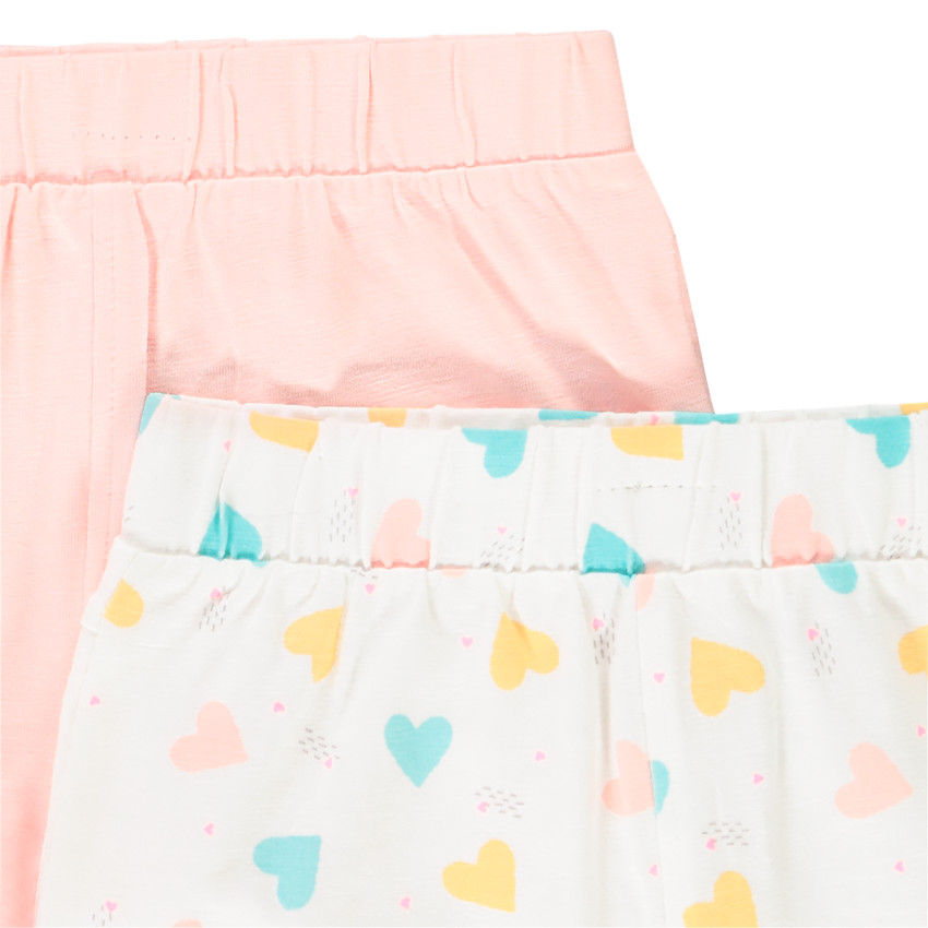 Set van 2 shorts voor meisjes 