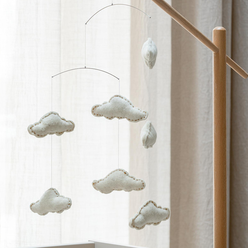 Mobile Nuages Mobile en bois Quax non-inclus 