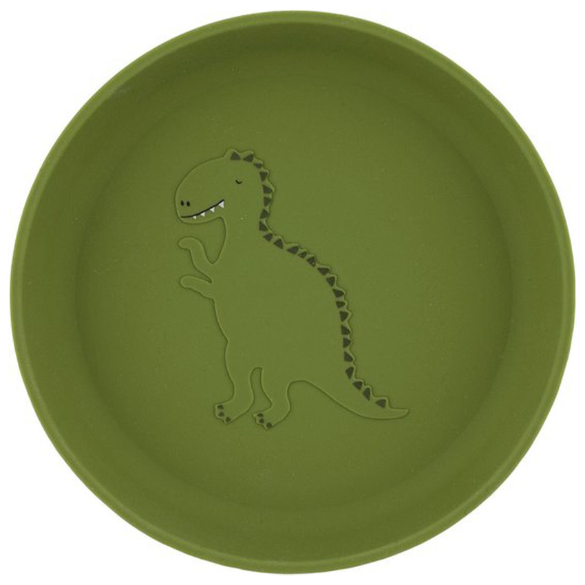 Assiette silicone Mr Dino 