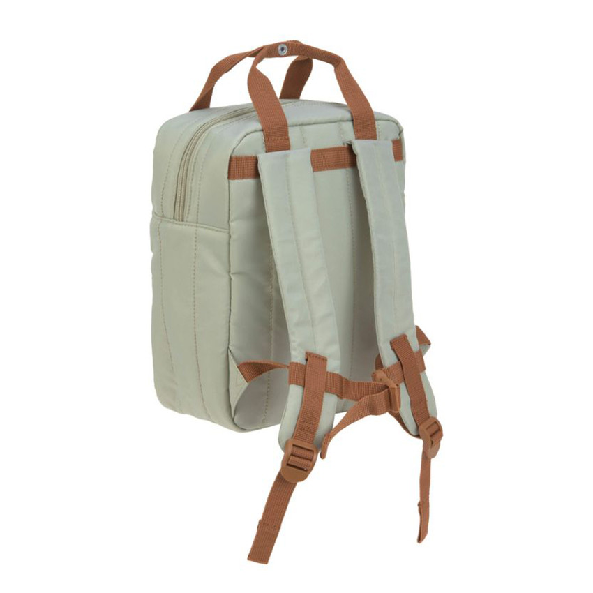 Mini sac à dos carré Little Gang Light Kaki 