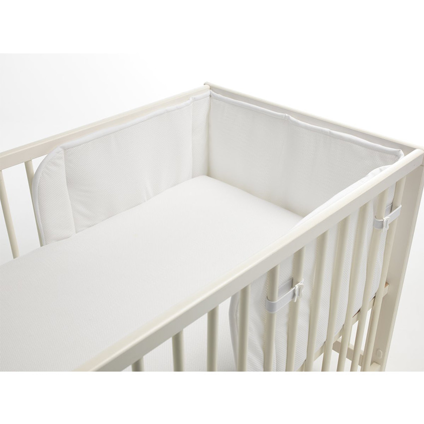 Tour de Lit 60 x 120 cm - Blanc 