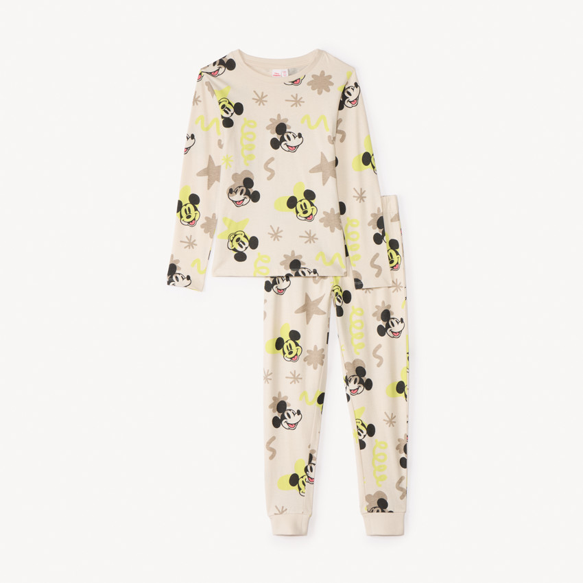 Set de pyjama 2 pièces léger Mickey Disney pour garçon 